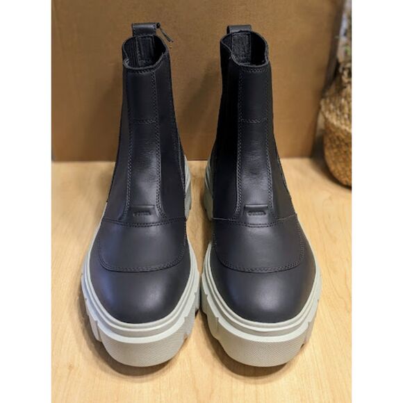 SOREL CARIBOU X Waterproof Leather Platform Chelsea Boots Women's Size 10 NWT - Picture 5 of 13